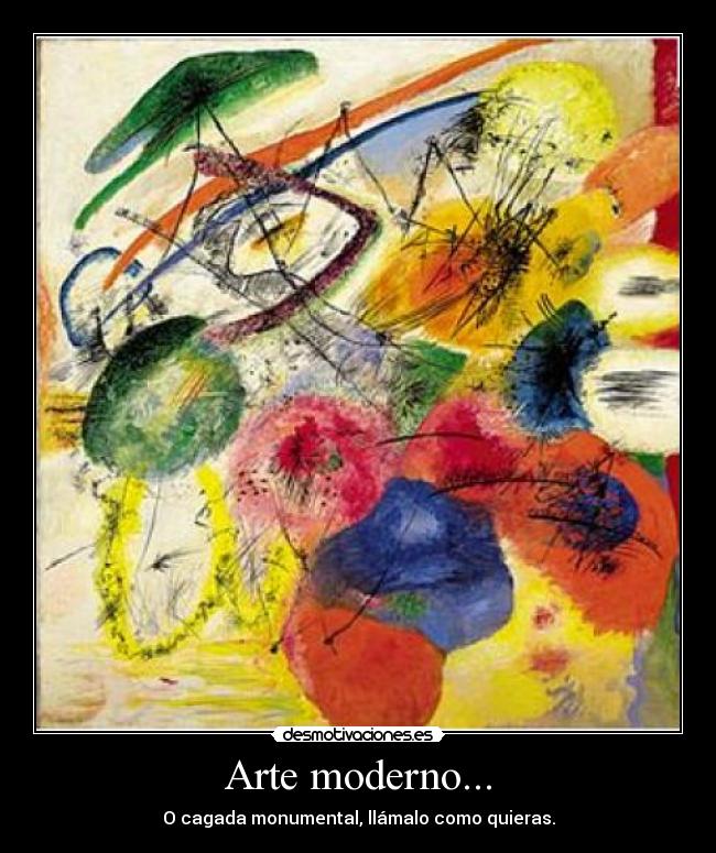 Arte moderno... - 