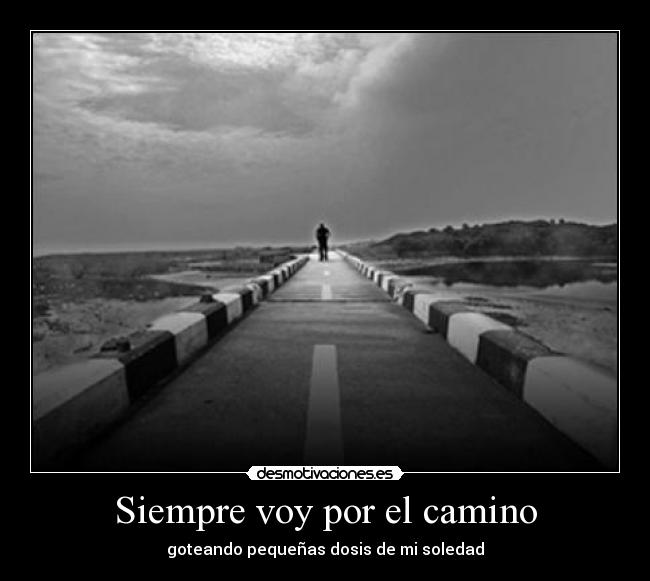 Siempre voy por el camino - 