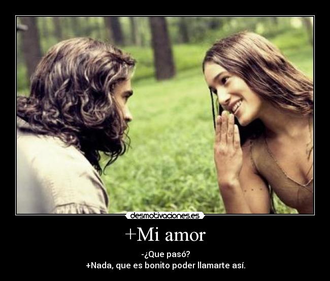 +Mi amor -