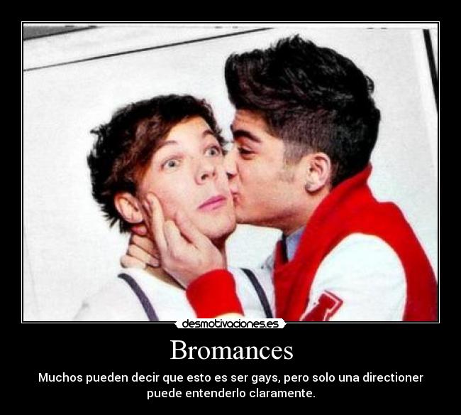 Bromances - Muchos pueden decir que esto es ser gays, pero solo una directioner
puede entenderlo claramente.