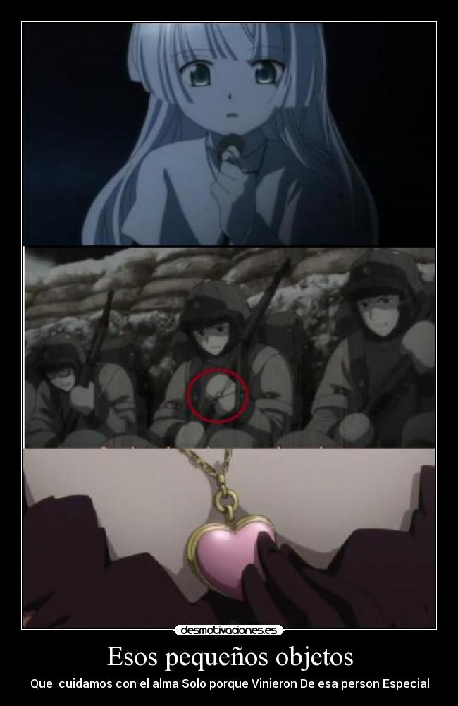 Esos pequeños objetos - 