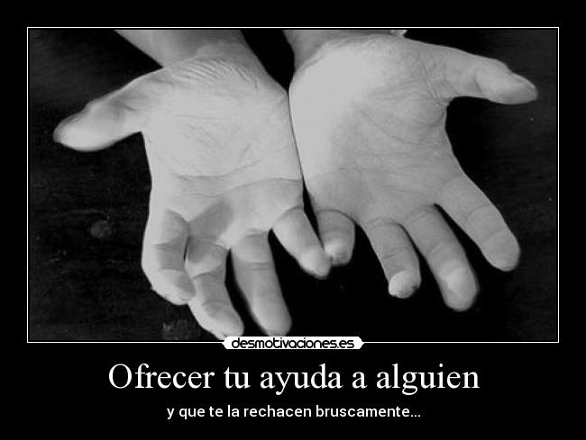 carteles ayuda uwu desmotivaciones