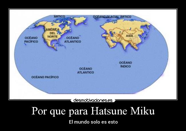 Por que para Hatsune Miku - 