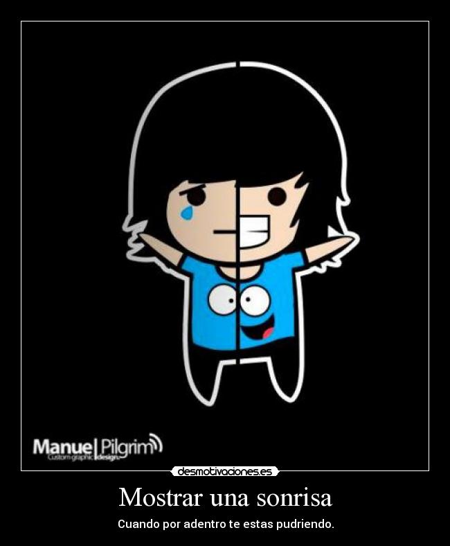 Mostrar una sonrisa -