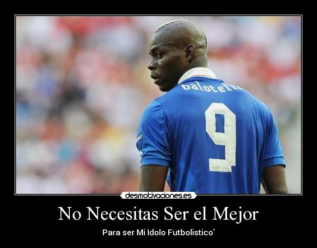No Necesitas Ser el Mejor -