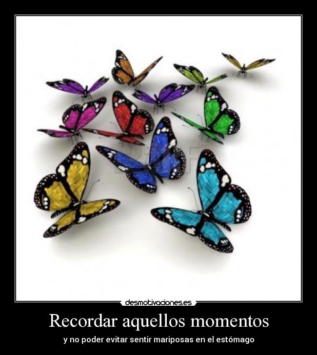 Recordar aquellos momentos -