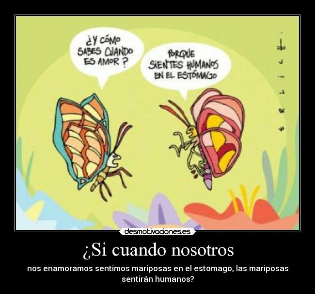 ¿Si cuando nosotros -