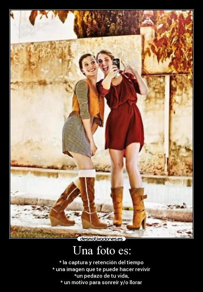 Una foto es: - 