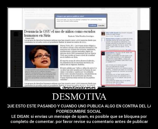 carteles que indignan que esto pase que digan contenido publicado apto para publico desmotivaciones