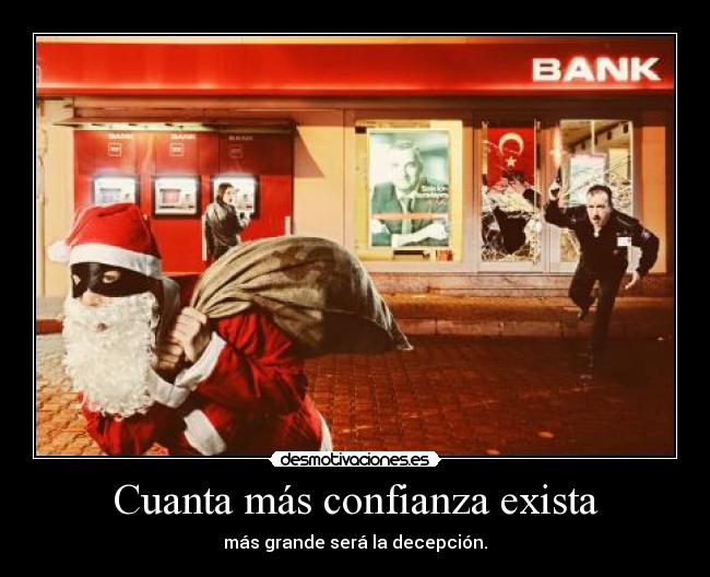 carteles confianza papa noel una rata tatatatatatata muere voy comer comida desmotivaciones