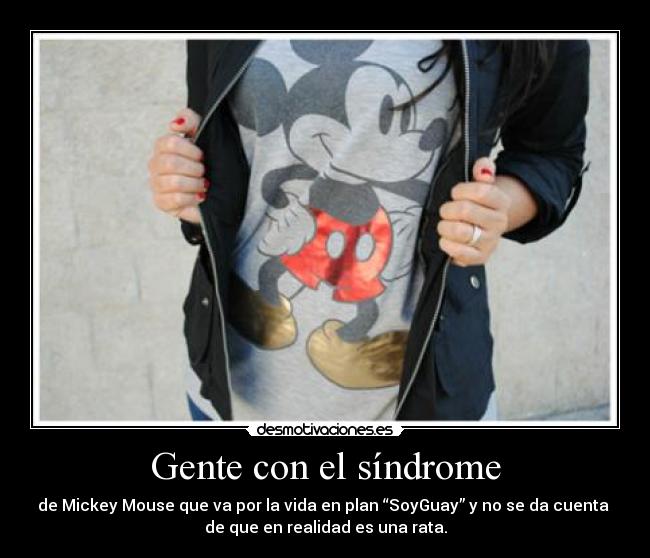 carteles sawglam94 mickey mouse rata desmotivaciones
