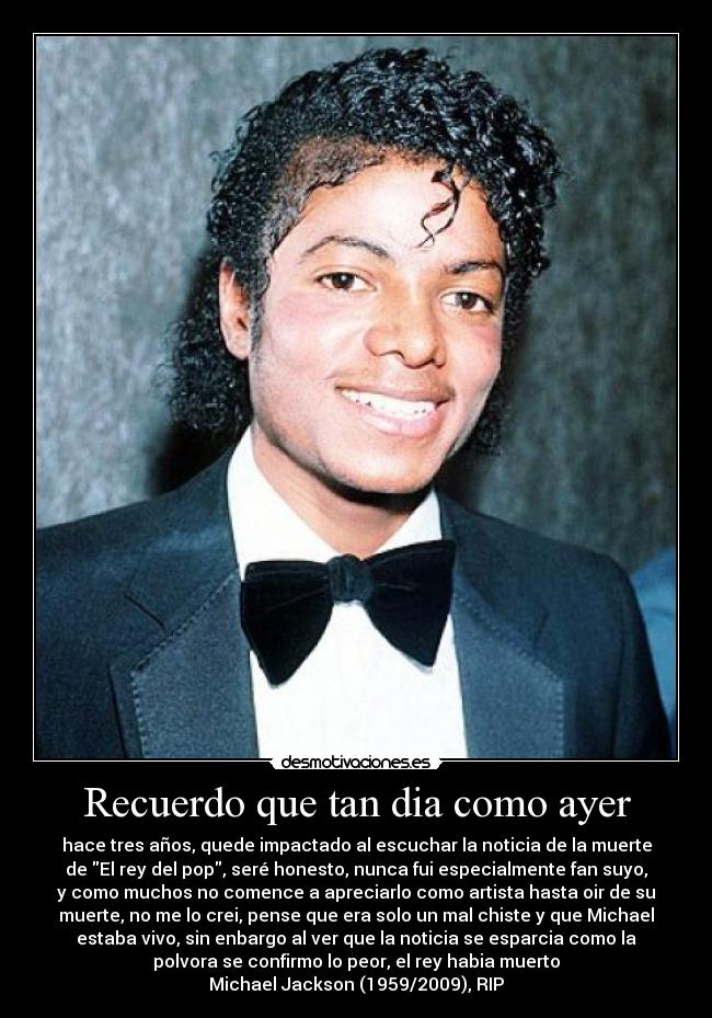 Recuerdo que tan dia como ayer - 