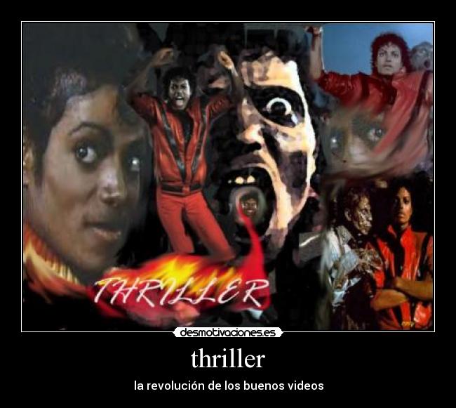 thriller - la revolución de los buenos videos