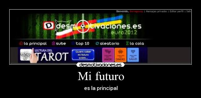 Mi futuro - es la principal