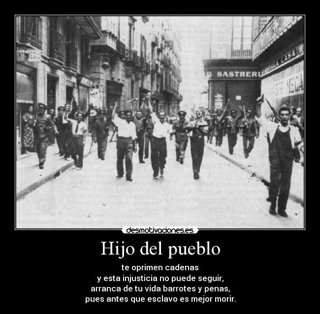 Hijo del pueblo - 