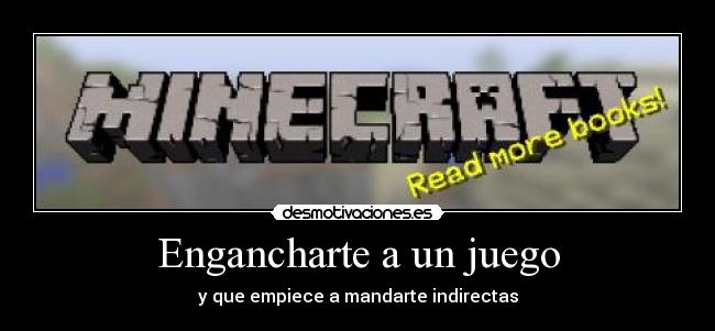 carteles minectraft lee mas libros read more books creeper desmotivaciones