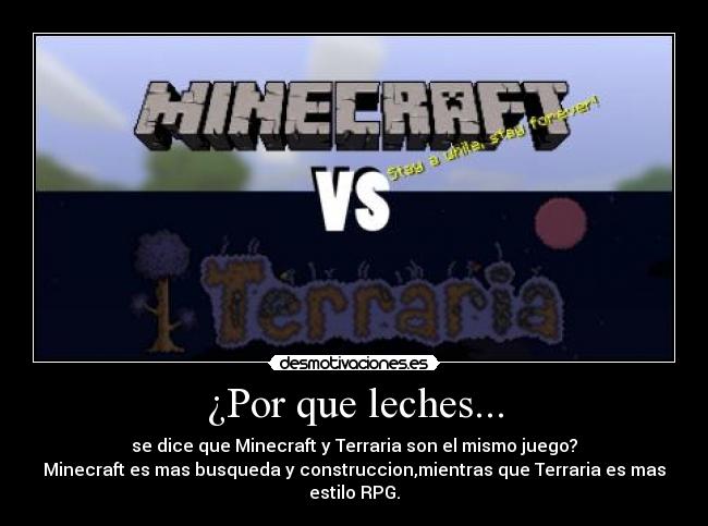 ¿Por que leches... -