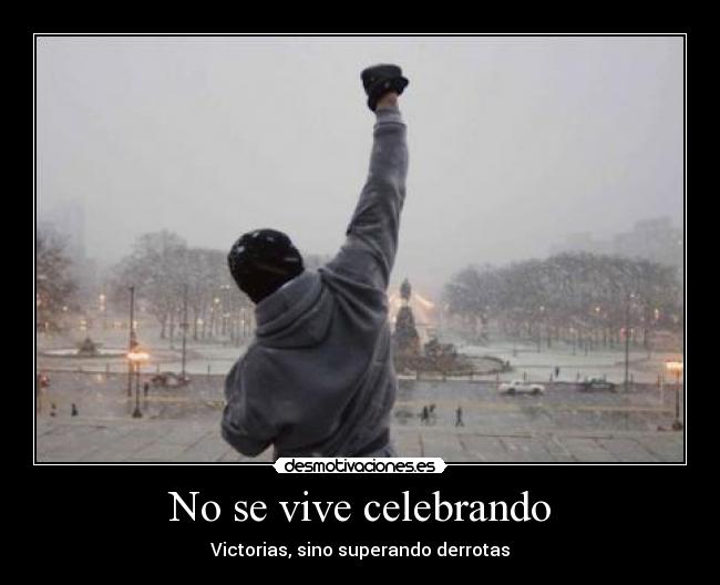 No se vive celebrando - 