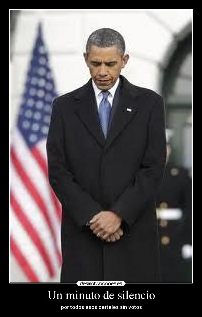 Un minuto de silencio -