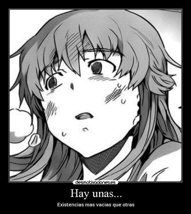 Hay unas... -