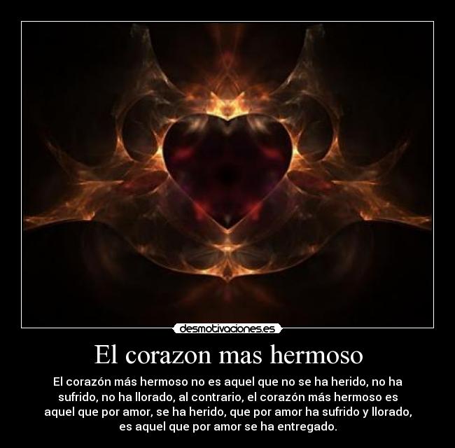 carteles corazon desamor desmotivaciones