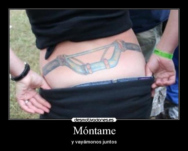 Móntame - y vayámonos juntos
