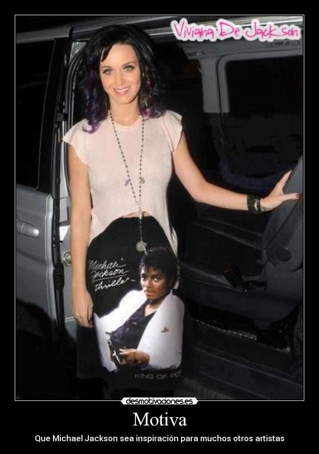 Motiva - Que Michael Jackson sea inspiración para muchos otros artistas♥