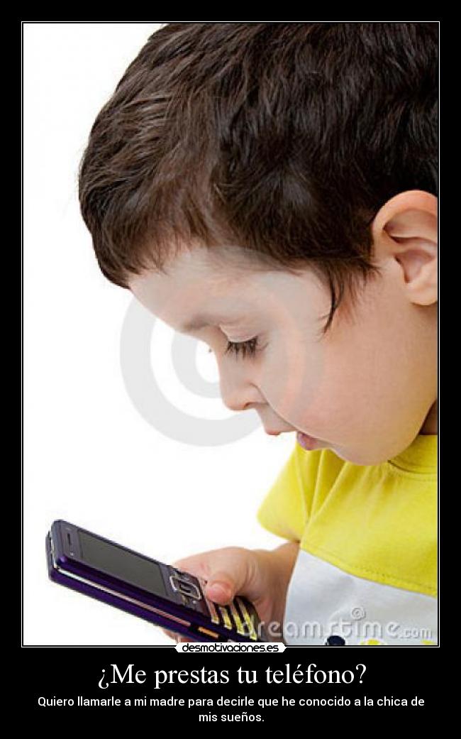 ¿Me prestas tu teléfono? - 