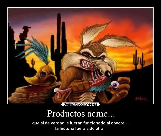 Productos acme... - 