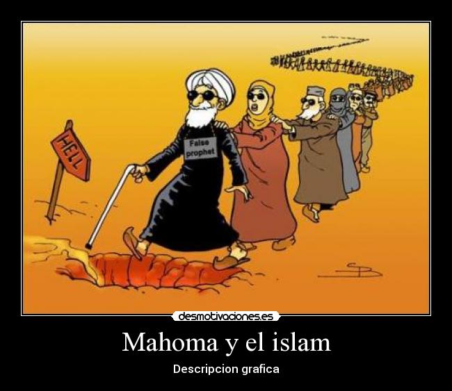 carteles mahoma islam infierno desmotivaciones