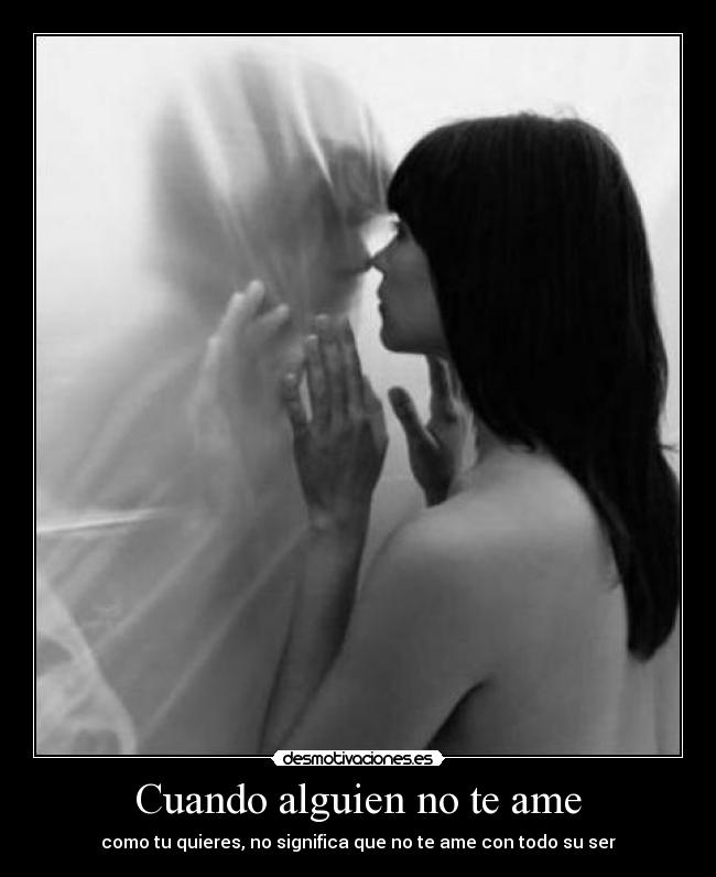 Cuando alguien no te ame -