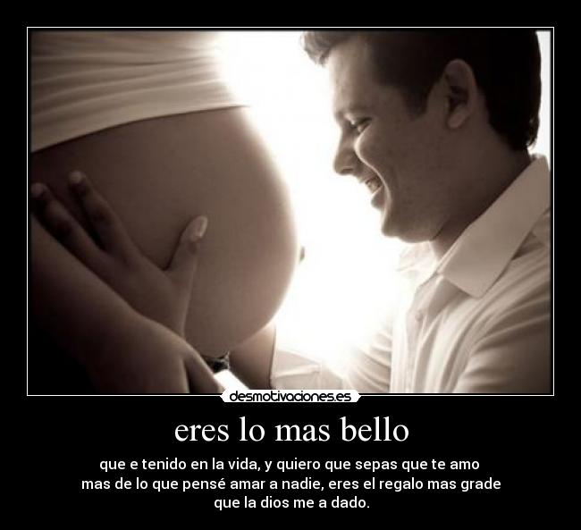 eres lo mas bello - 