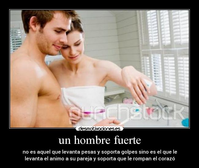 un hombre fuerte - 