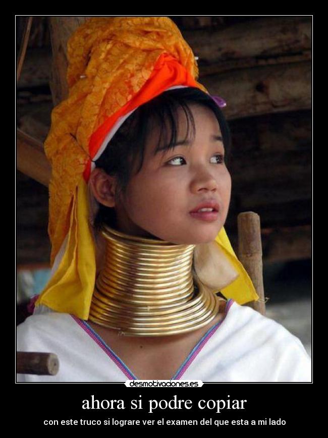 ahora si podre copiar - con este truco si lograre ver el examen del que esta a mi lado