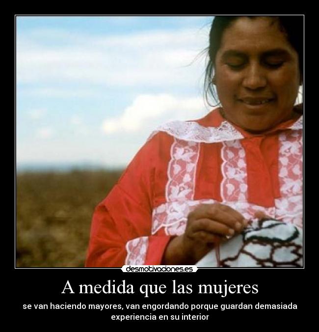 A medida que las mujeres -