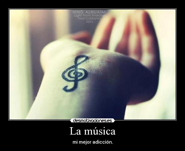 La música -