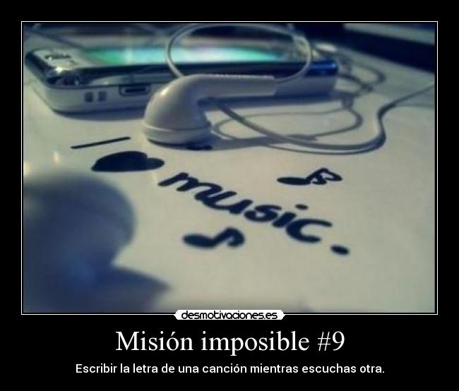 Misión imposible #9 - 