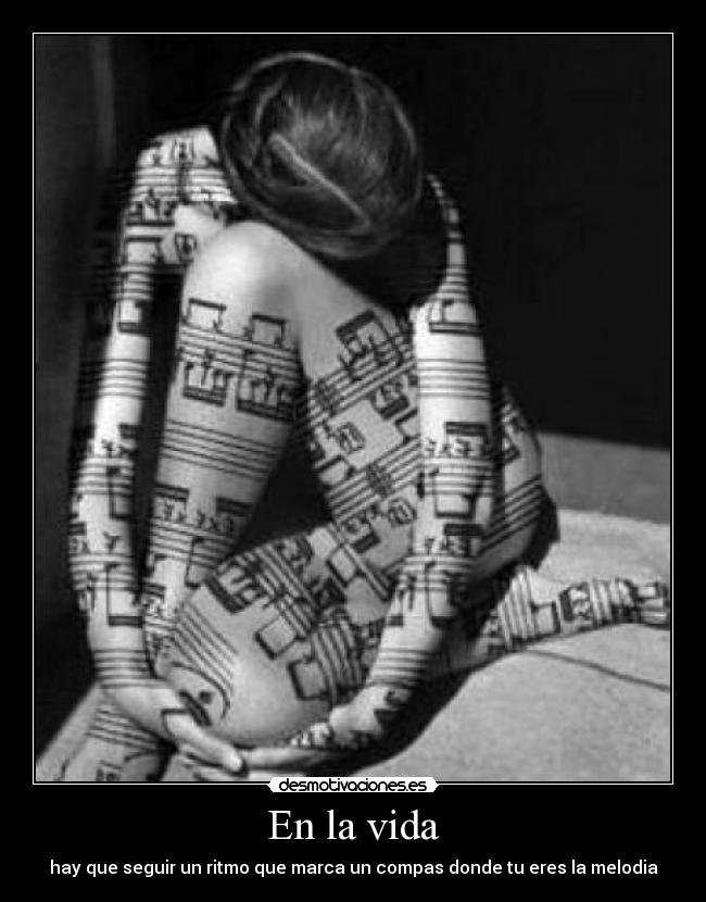 carteles vida musica vida desmotivaciones