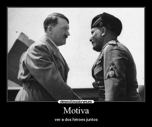 Motiva - ver a dos héroes juntos