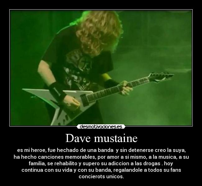Dave mustaine -