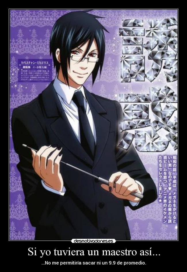 Si yo tuviera un maestro así... -