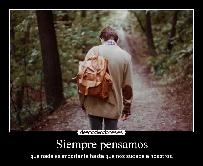 Siempre pensamos -