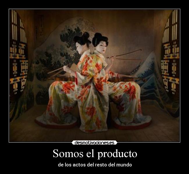 Somos el producto | Desmotivaciones