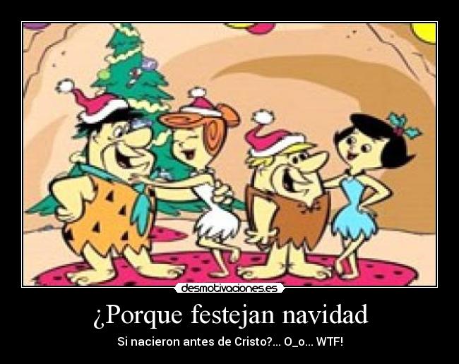 carteles navidad porque festejan navidad desmotivaciones