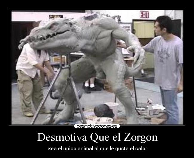 Desmotiva Que el Zorgon -