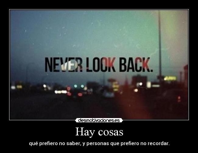 Hay cosas - 