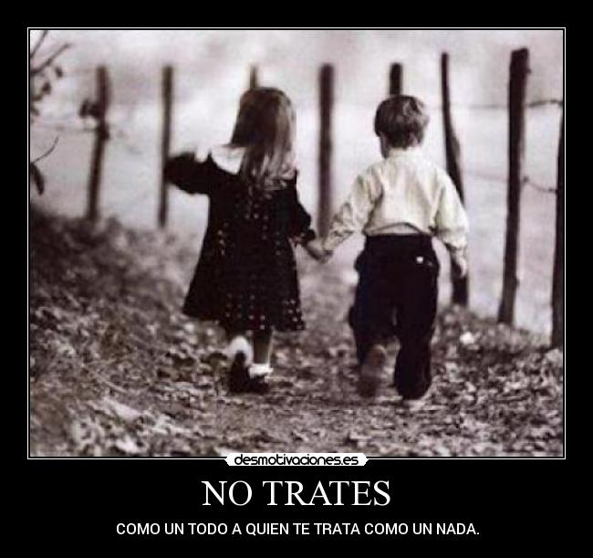 NO TRATES - 