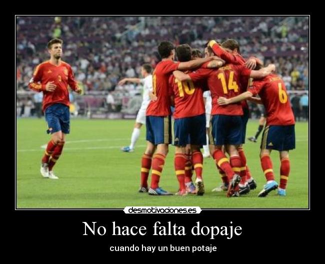 No hace falta dopaje -