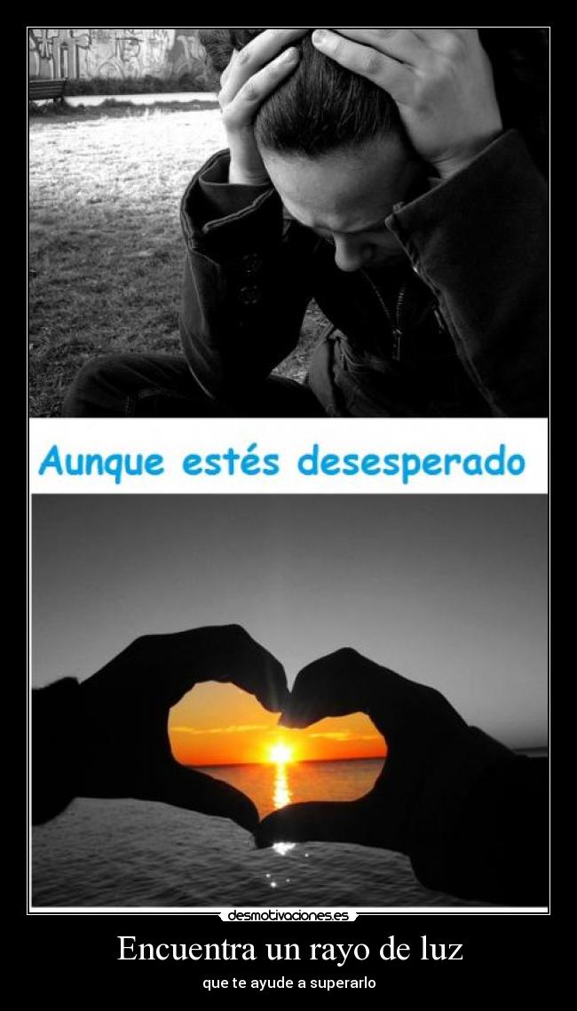 Encuentra un rayo de luz -