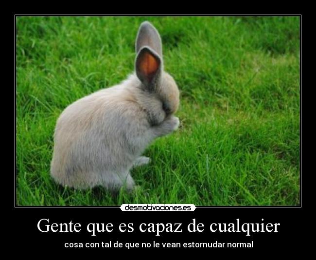 Gente que es capaz de cualquier - 